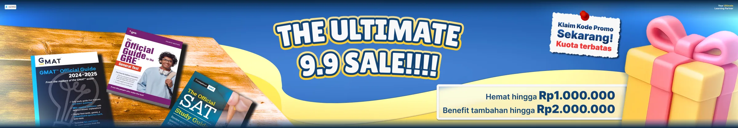 The Ultimate 9.9 Sale. Hemat hingga Rp1.000.000, benefit tambahan hingga Rp2.000.000. Klaim kode promo sekarang, kuota terbatas.